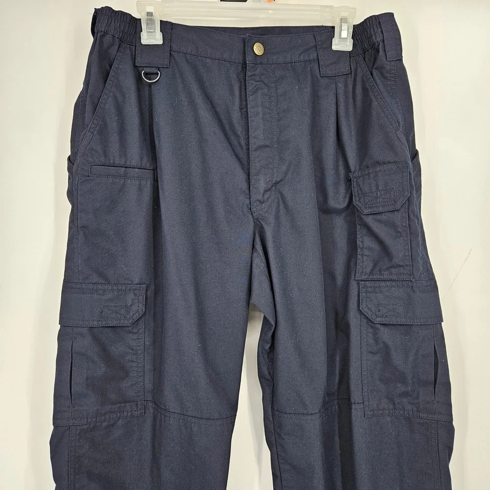 5.11 Tactical Pants Mens 34x32 Ripstop Utility Taclite Pro‎ Cargo Outdoors Blue